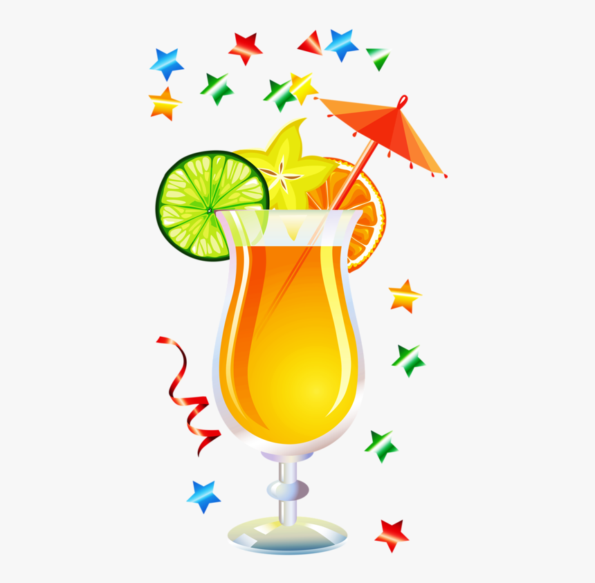 Cocktail Juice Drink Clip Art, HD Png Download, Free Download