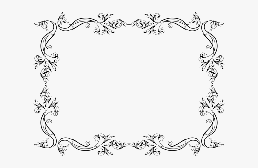 Fancy Wedding Border Png Transparent Images, Png Download, Free Download