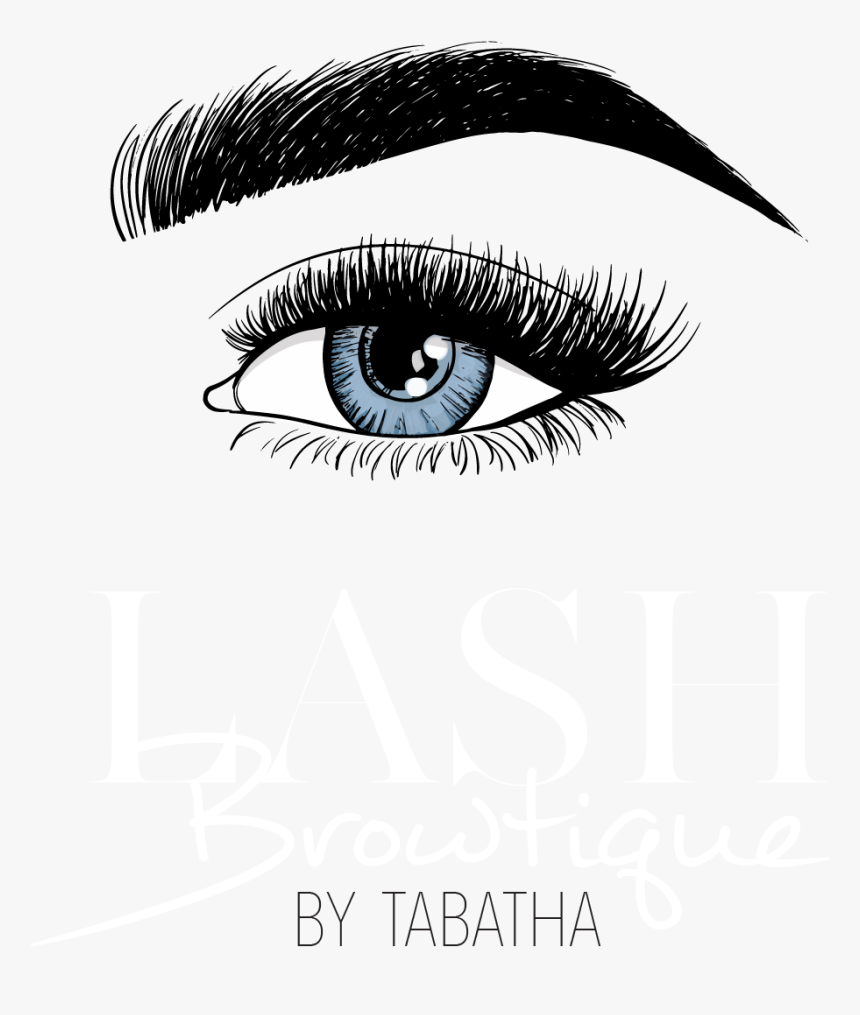 Lashbrowtique Logo Whitewhite, HD Png Download, Free Download