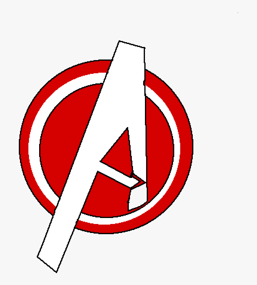 A Really Bad Avengers Logo, HD Png Download, Free Download