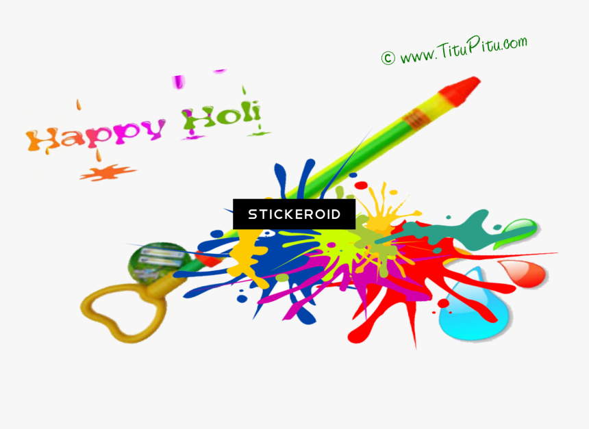 Holi Pichkari , Png Download, Transparent Png, Free Download