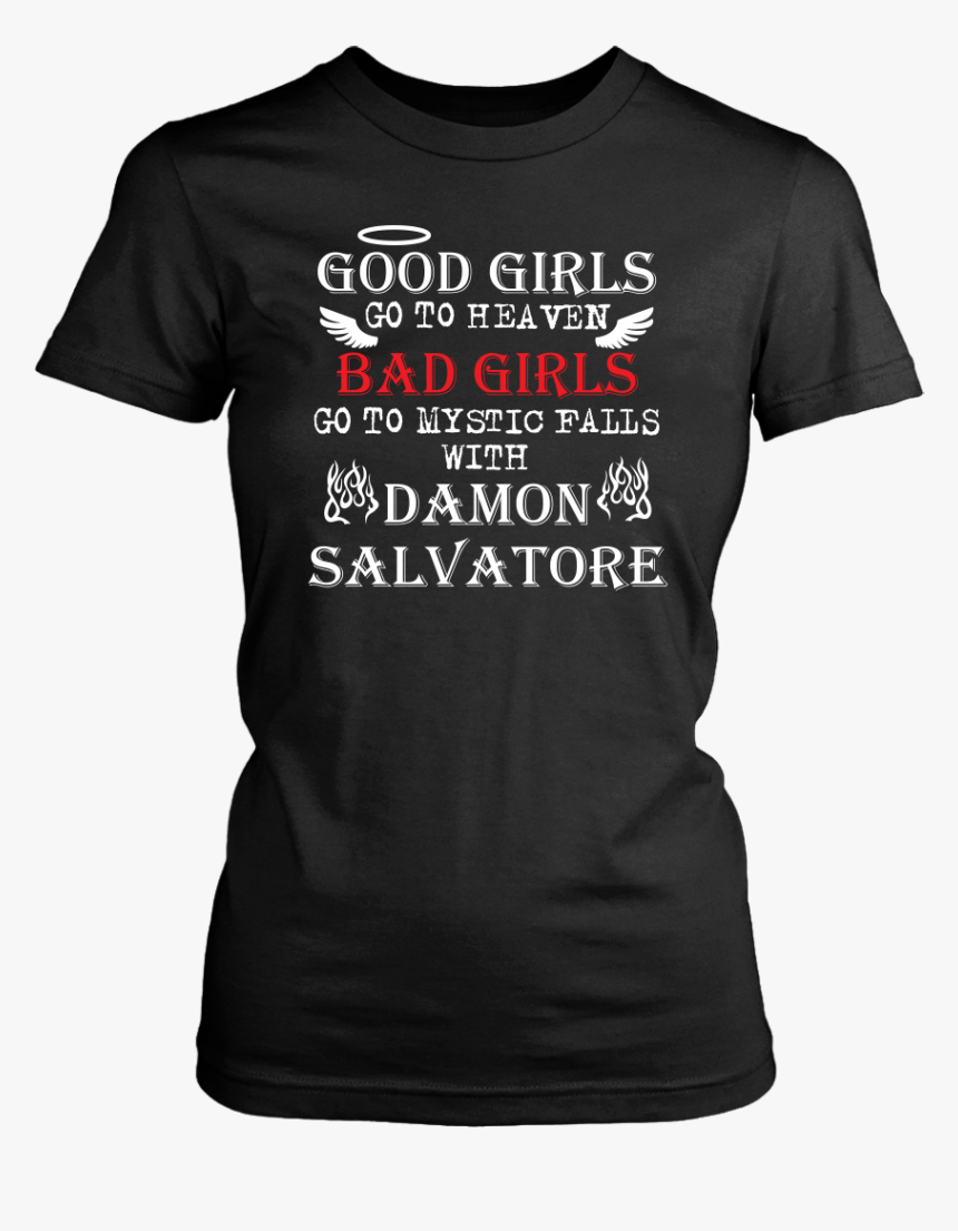 The Vampire Diaries Shirt Bad Girl Go To Mystic Fall - Trust The Process Simple Programmer, HD Png Download, Free Download