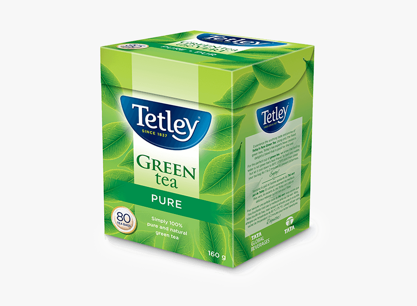 Tetley Pure Green Tea - Tetley Green, HD Png Download, Free Download