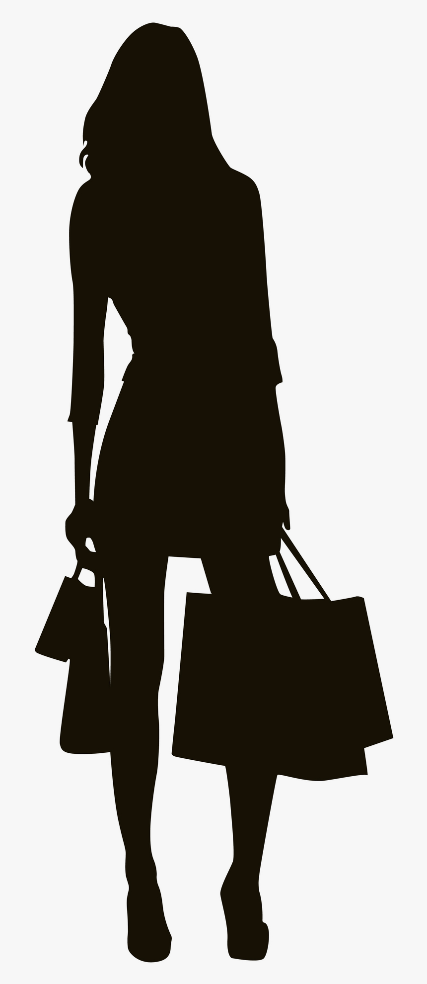 Woman Shopping Icon Png, Transparent Png, Free Download