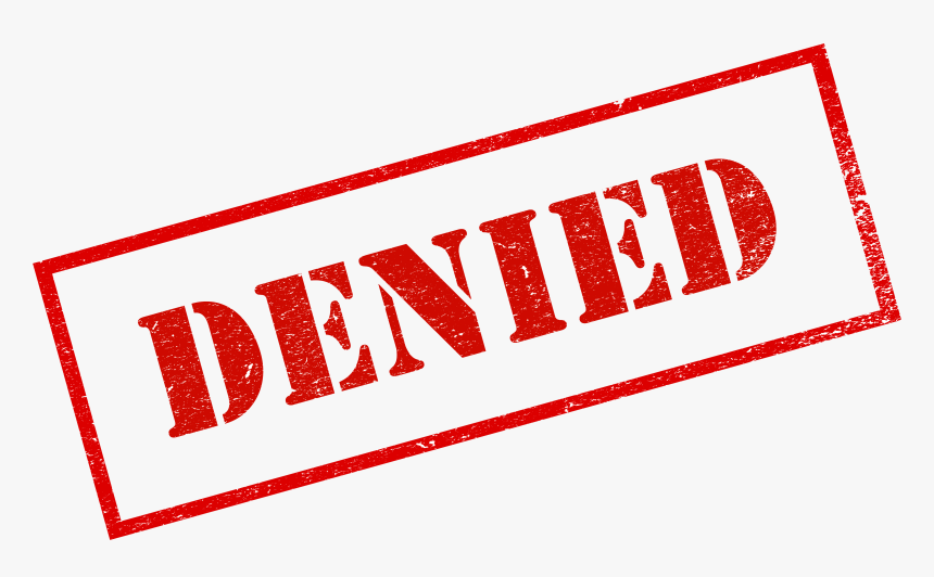 Denied Stamp Png Transparent Images - Fail Words, Png Download, Free Download