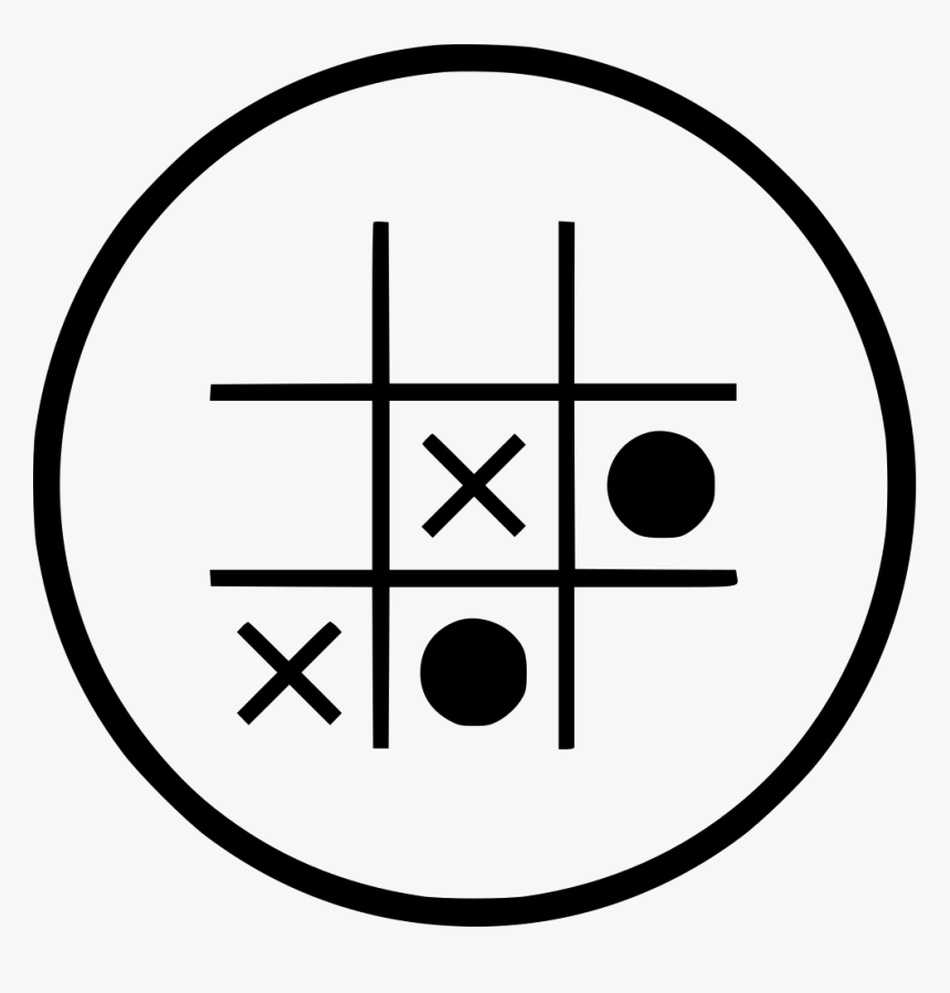 Entertainment Fun Tictactoe Tic Tac Toe - Tic Tac Toe Icon Free, HD Png Download, Free Download