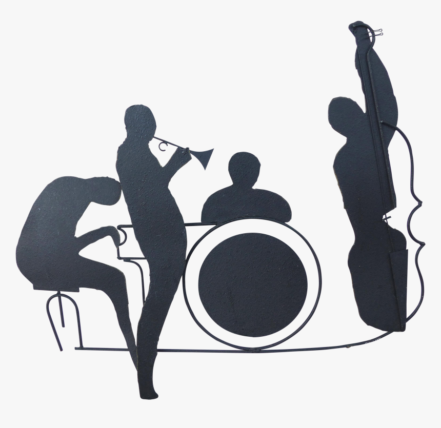 Clip Transparent Download Band Vector Jazz - Transparent Jazz Clipart, HD Png Download, Free Download