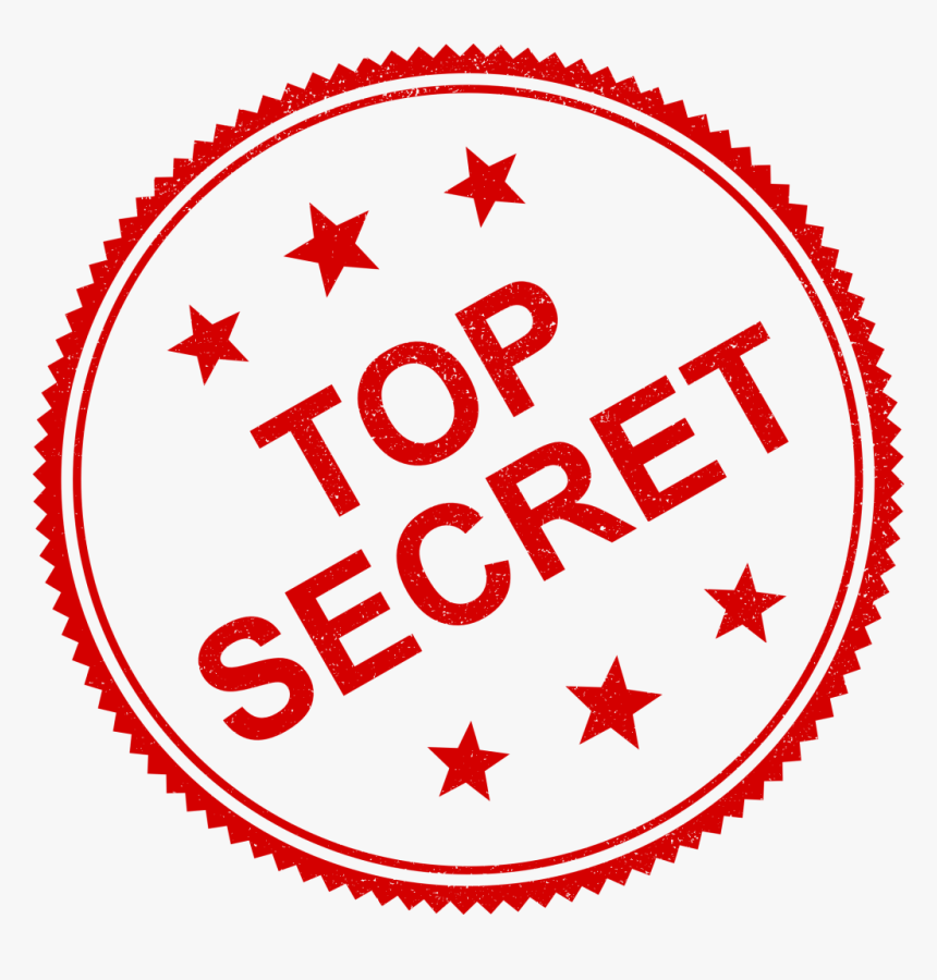 Top Secret Stamp Png - Transparent Background Top Secret Stamp, Png Download, Free Download