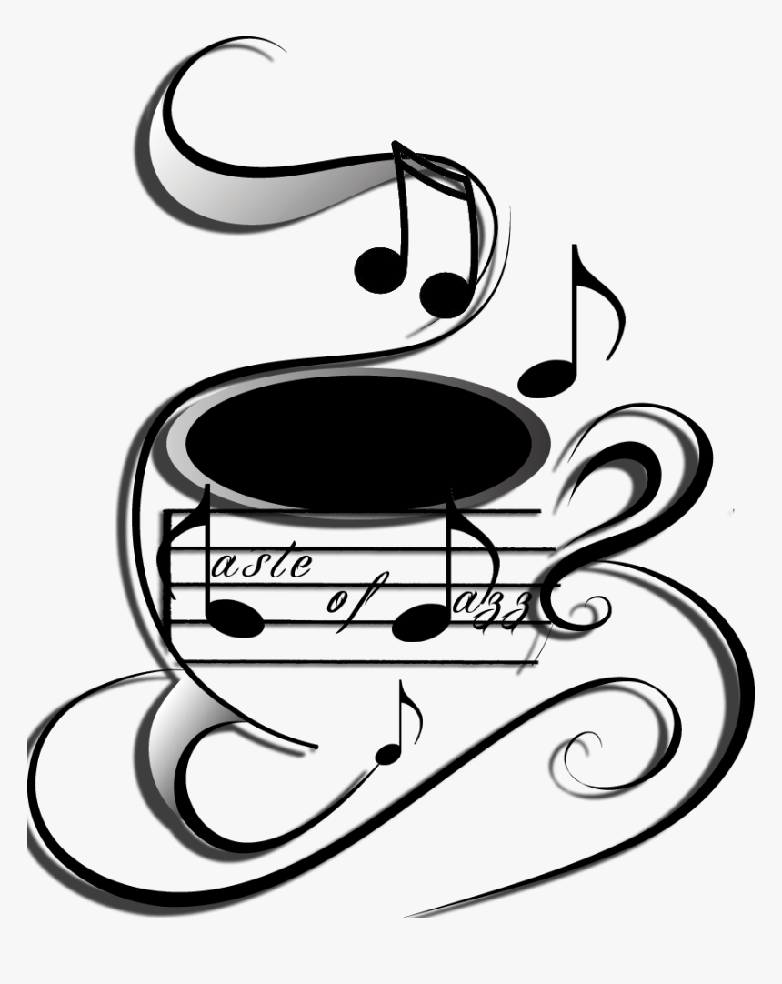Taste Of Jazz Coffee Shop - Music Cafe Clip Art, HD Png Download, Free Download