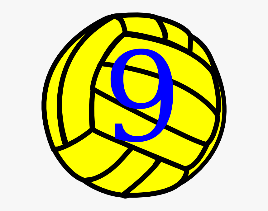 Volleyball Svg Clip Arts - Cartoon Volleyball Transparent Background, HD Png Download, Free Download
