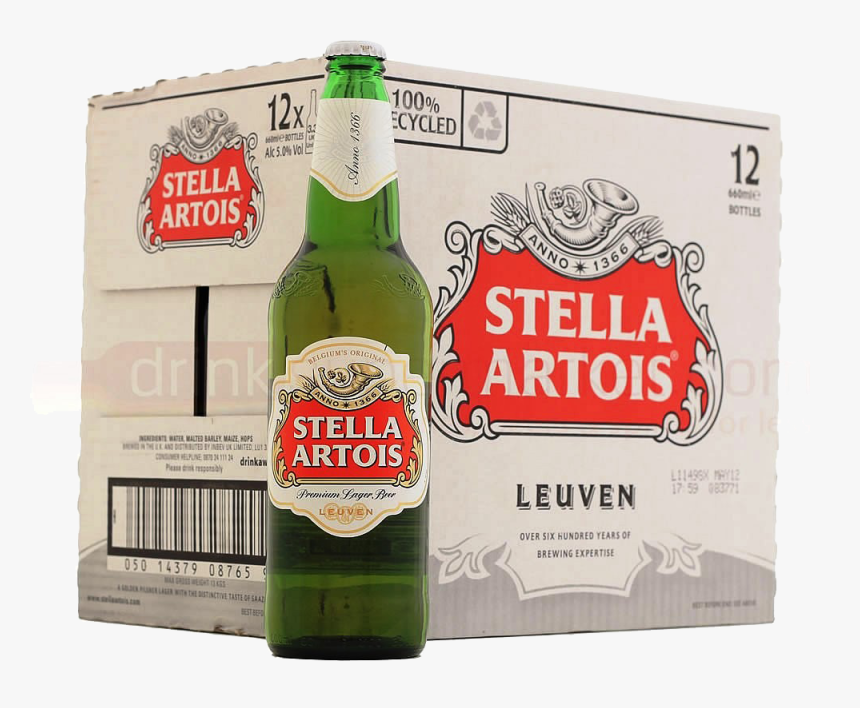 Stella Artois 12 X 330 Ml - Stella Artois Premium Label, HD Png Download, Free Download