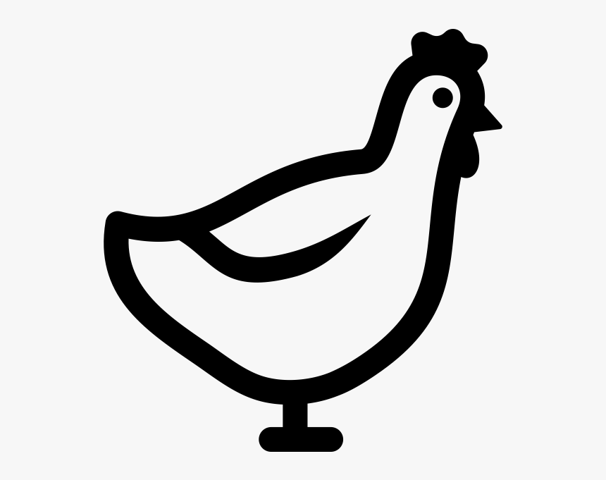 Hen Rubber Stamp, HD Png Download, Free Download