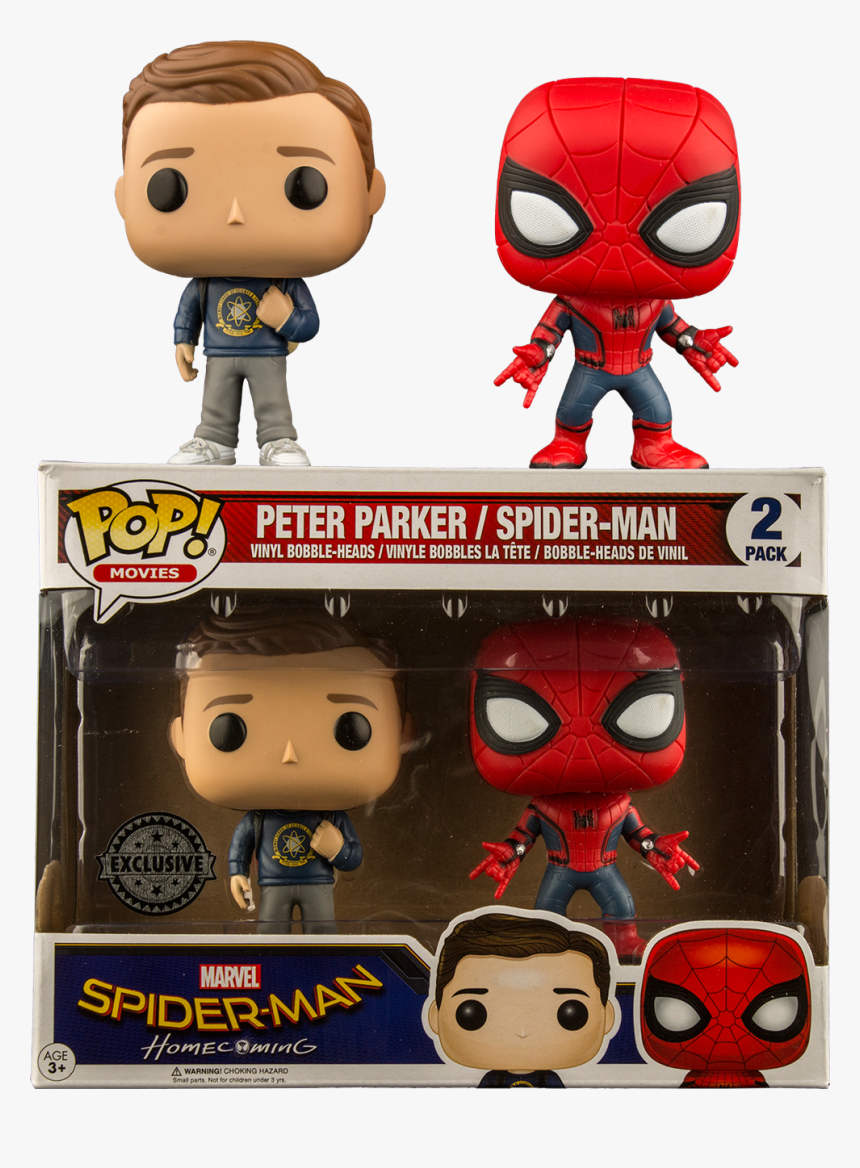 Funko Pop Peter Parker Spiderman, HD Png Download, Free Download