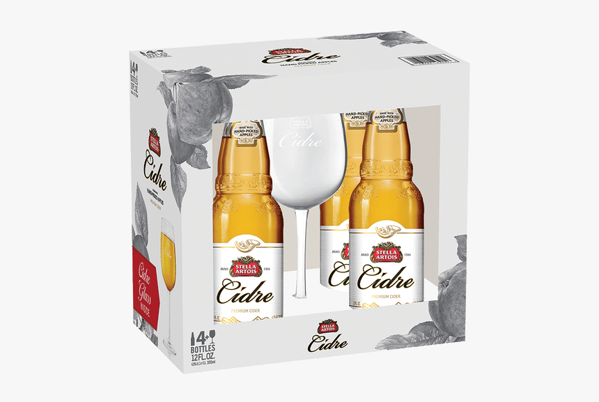 Stella Artois Cidre Holliday 1 Glass Gft Pk - Wheat Beer, HD Png Download, Free Download
