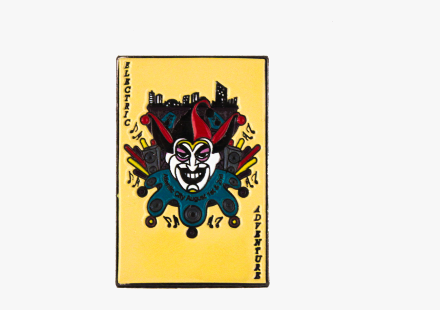 Joker Card Enamel Pin, HD Png Download, Free Download