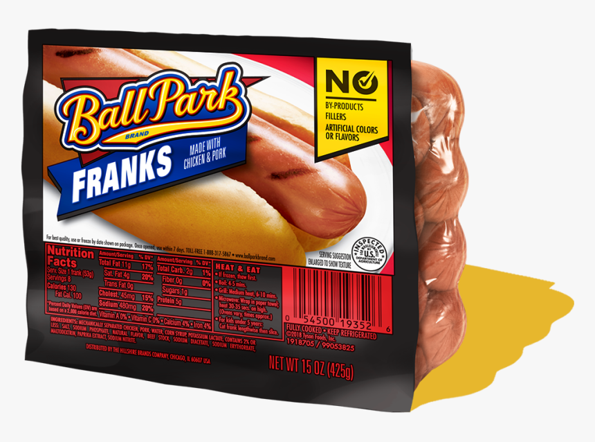 Ball Park Beef Franks, HD Png Download, Free Download