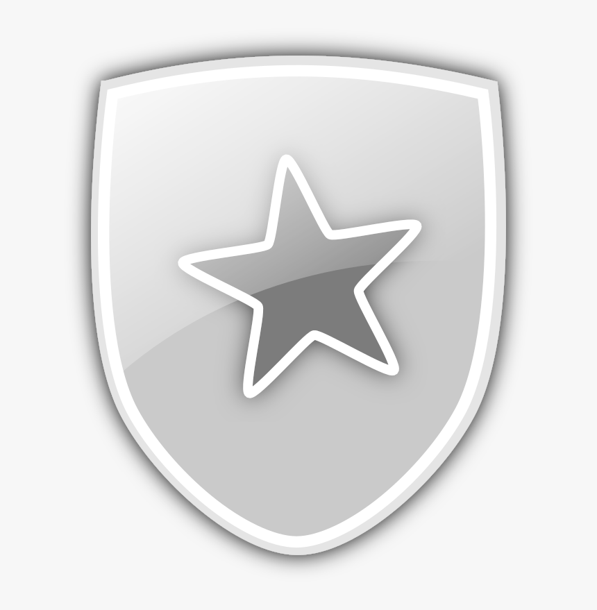 Shield Star Icon, HD Png Download, Free Download