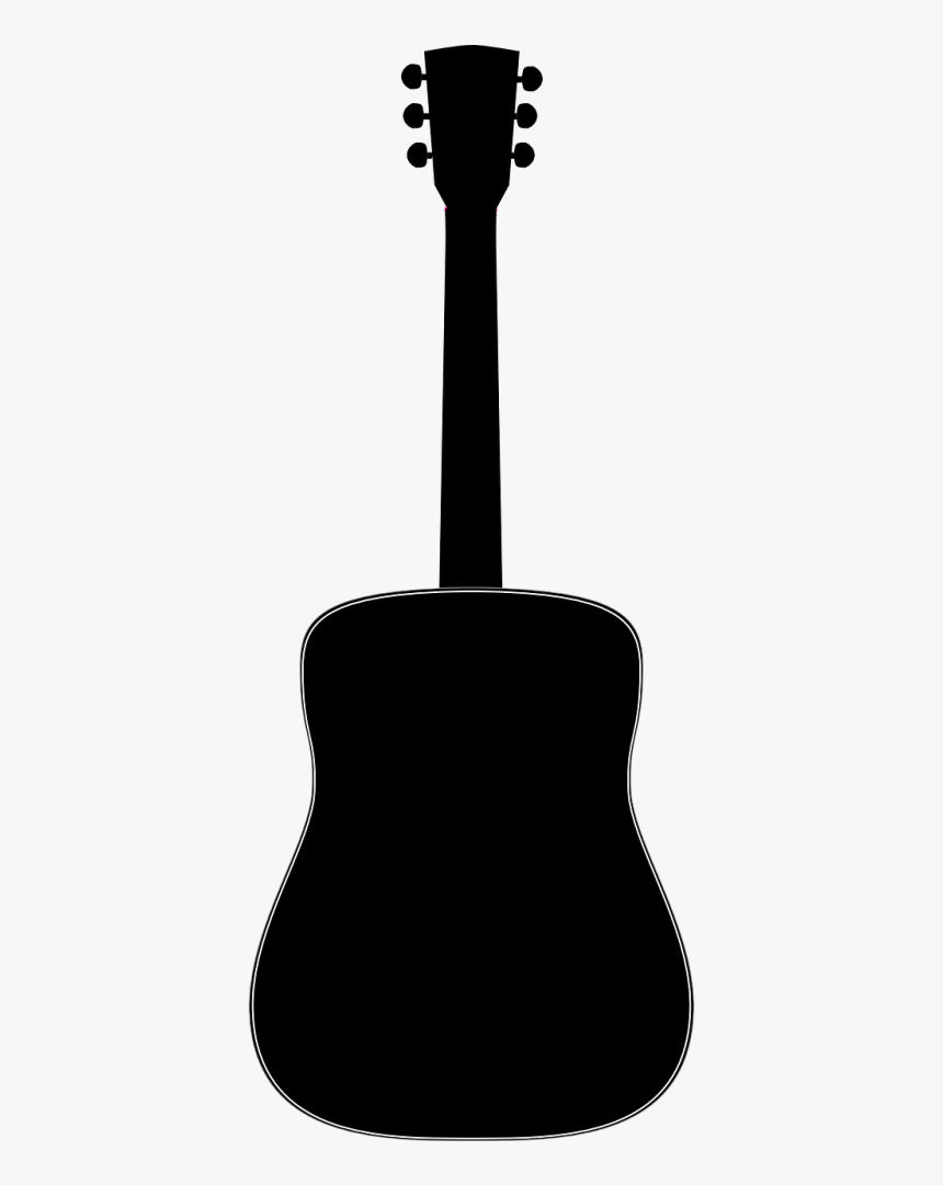 Acoustic Guitar Electric Guitar Vector Graphics Acoustics - Acoustic Guitar Svg Free, HD Png Download, Free Download