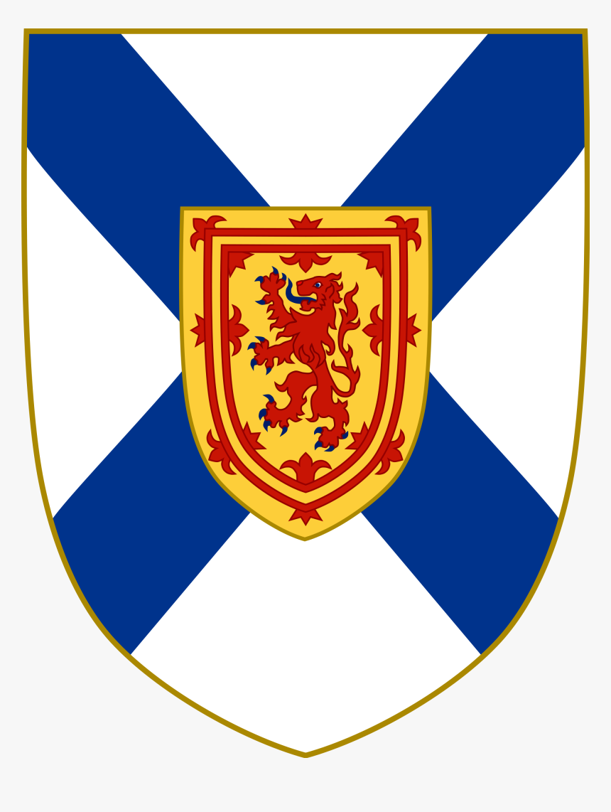 Shield Of Arms Nova Scotia - Nova Scotia Shield Of Arms, HD Png Download, Free Download