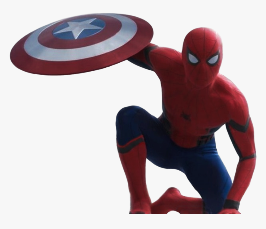 Spider Man Homecoming Full Hd , Png Download - Tom Holland Civil War Spider Man, Transparent Png, Free Download