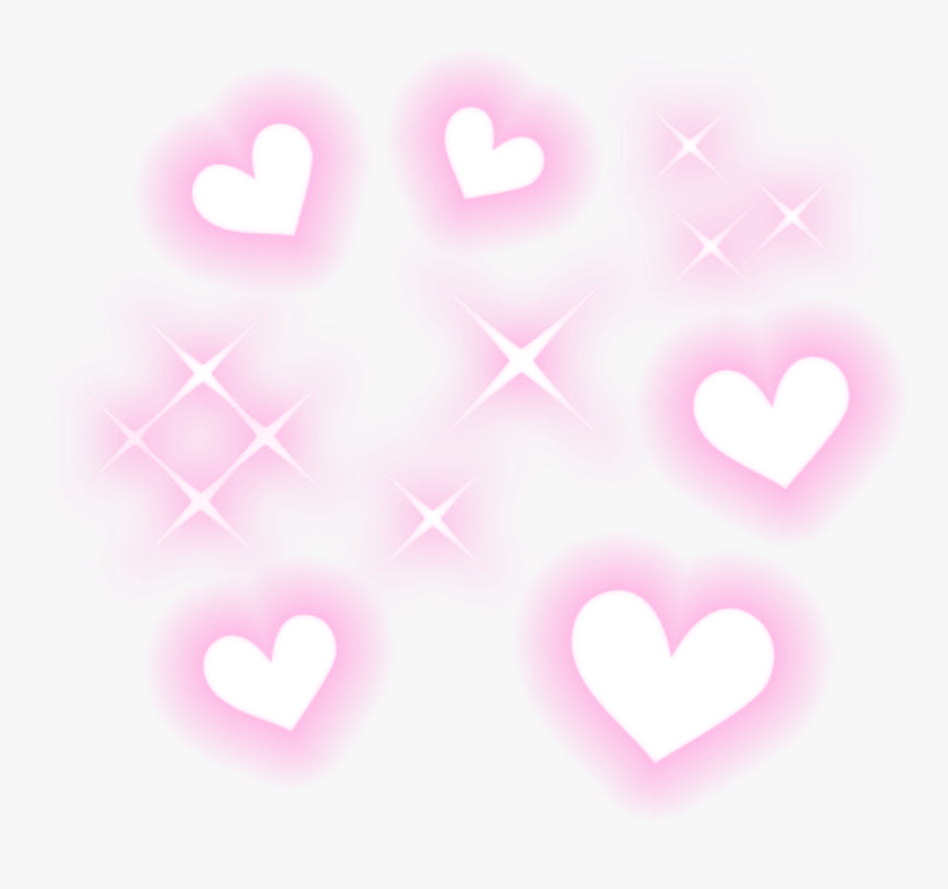 Transparent Lightning Spark Png - Pink Heart Sparkling Png, Png Download, Free Download