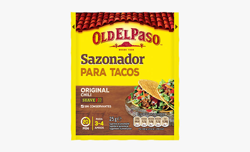 Old El Paso Fajita Spice Mix, HD Png Download, Free Download