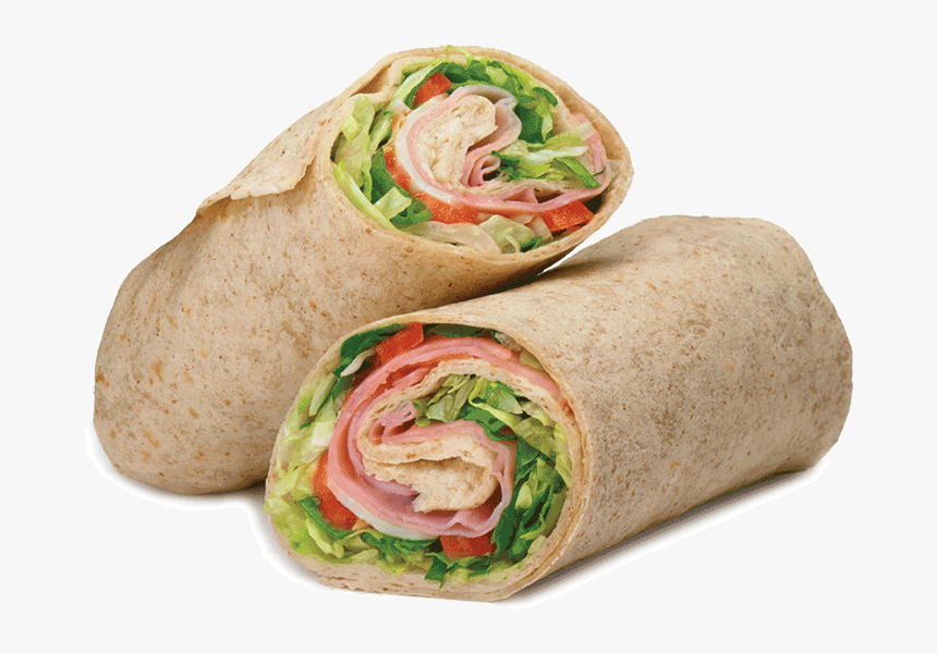 Milios Low Carb Tortilla Wrap - Turkey And Cheese Wrap Png, Transparent Png, Free Download