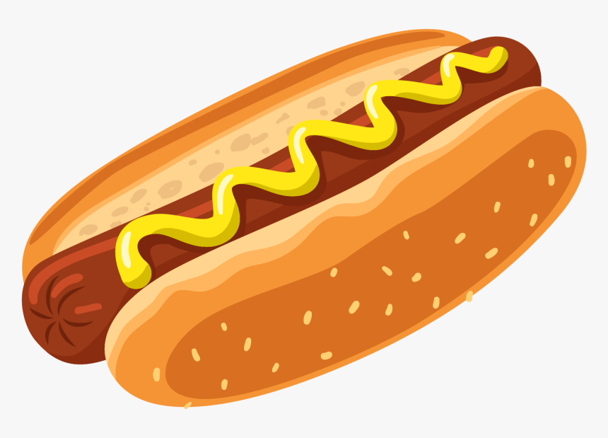 Chili-dog - Transparent Background Hot Dog Clipart, HD Png Download, Free Download