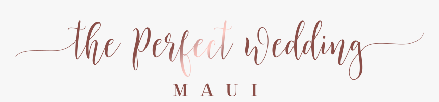 The Perfect Wedding Maui - Calligraphy, HD Png Download, Free Download