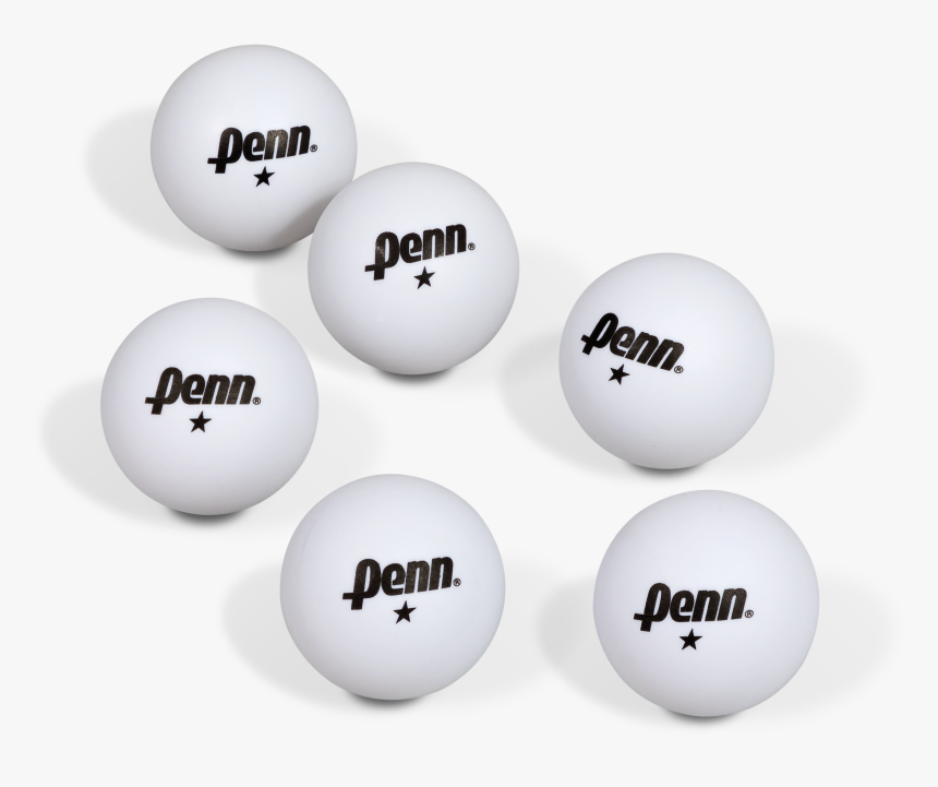 Penn 40mm 1 Star White Table Tennis Balls Penn Ping Pong Balls