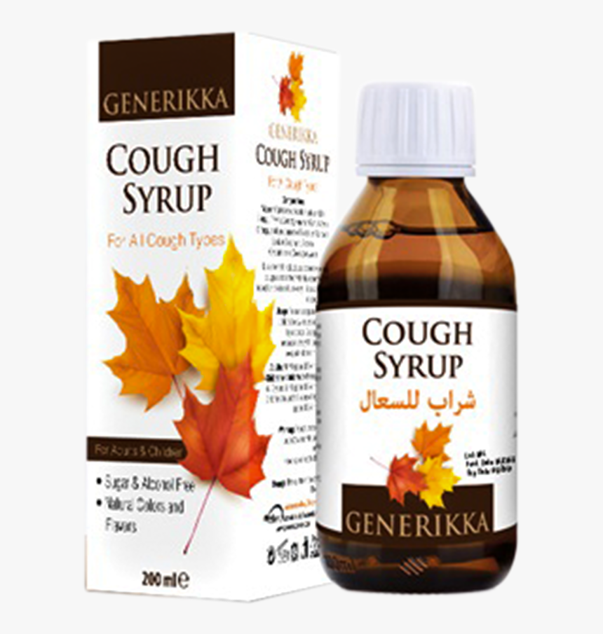 Transparent Cough Png - Generikka Cough Syrup, Png Download, Free Download