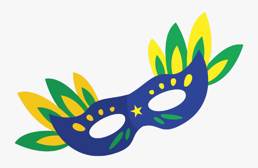 Transparent Fasching Clipart - Clipart Brazil Carnival Mask, HD Png Download, Free Download