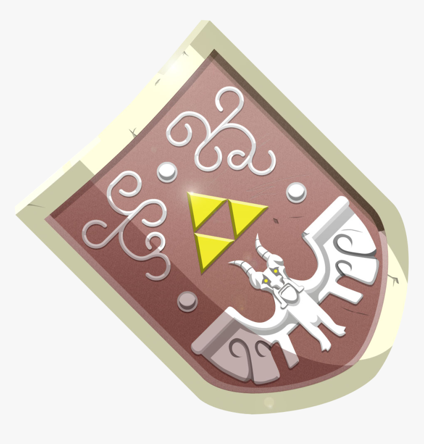 Shield Artwork - Shield Link Minish Cap, HD Png Download, Free Download