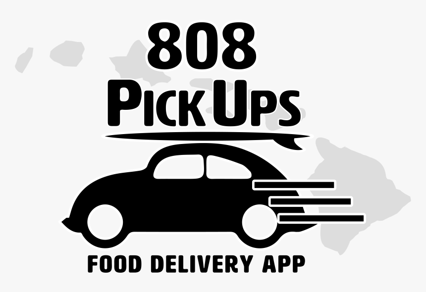 808 Pickups Logo Food Delivery App Logo - Food Delivery Png, Transparent Png, Free Download