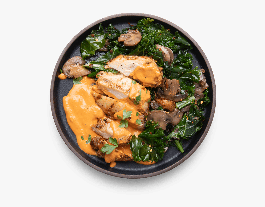 Romesco Chicken - Meal Png, Transparent Png, Free Download