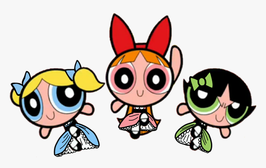 Powerpuff Girls Wear Dress For Party - Powerpuff Gırls Party Dress, HD Png Download, Free Download