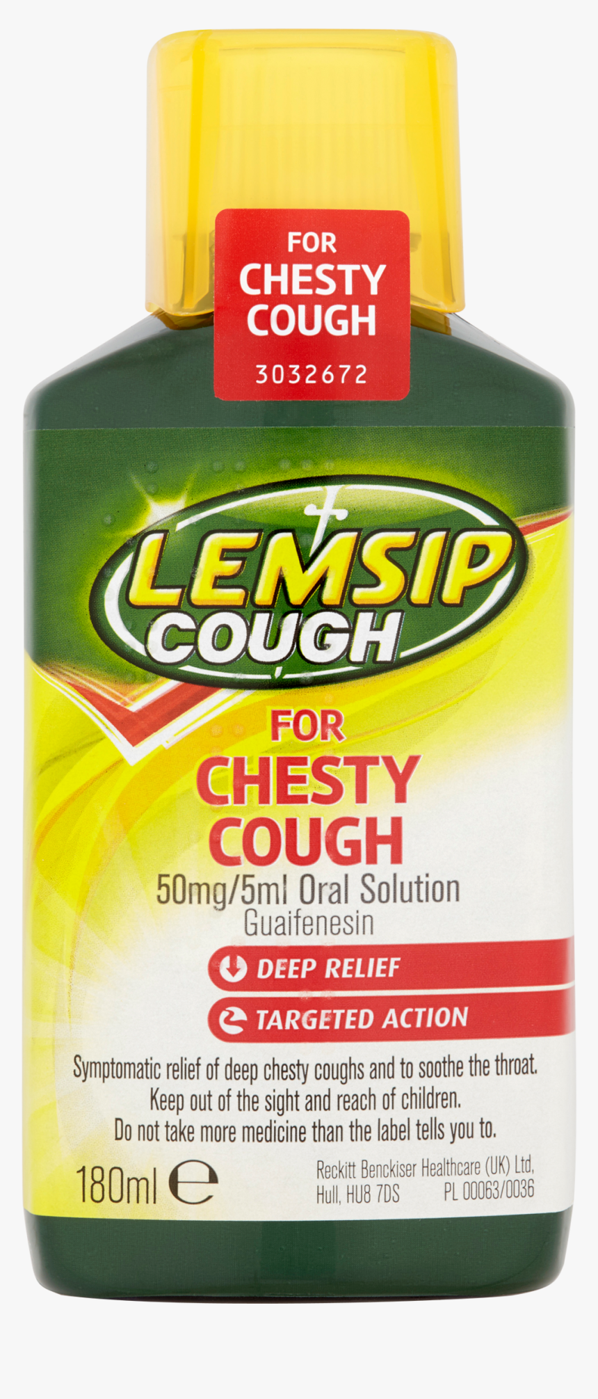 Lemsip Cough For Chesty Cough, HD Png Download, Free Download