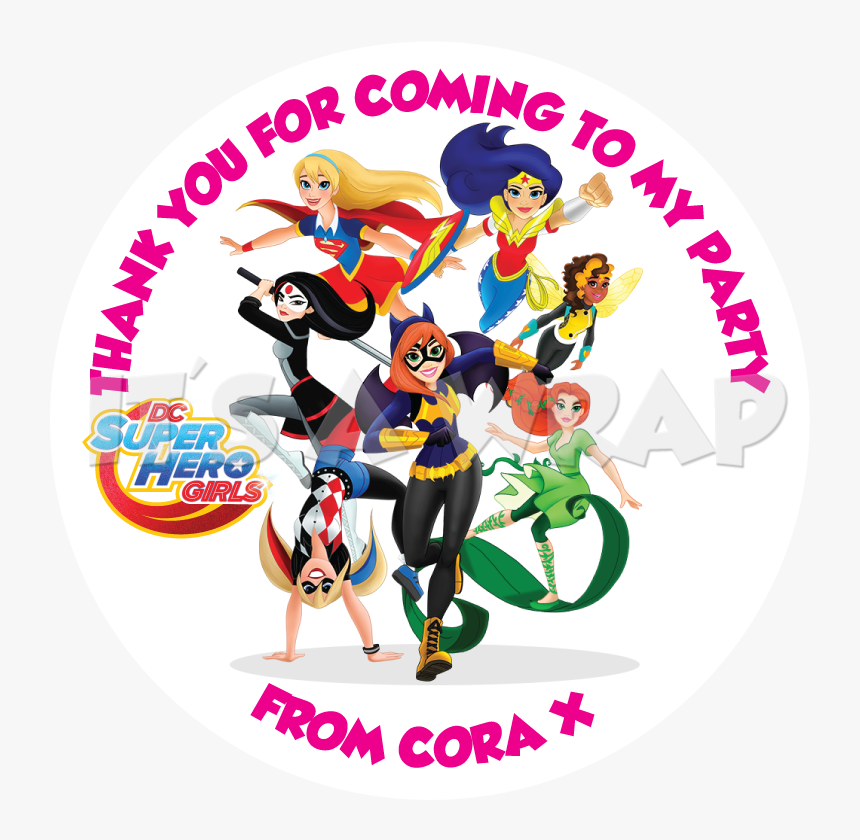 Transparent Party Girls Png - Dc Superhero Girls Cake Topper, Png Download, Free Download