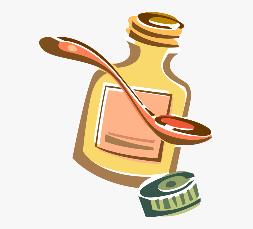 Cough And Vector Image Illustration Of Syrup - Child Medication Clipart, HD Png Download, Free Download