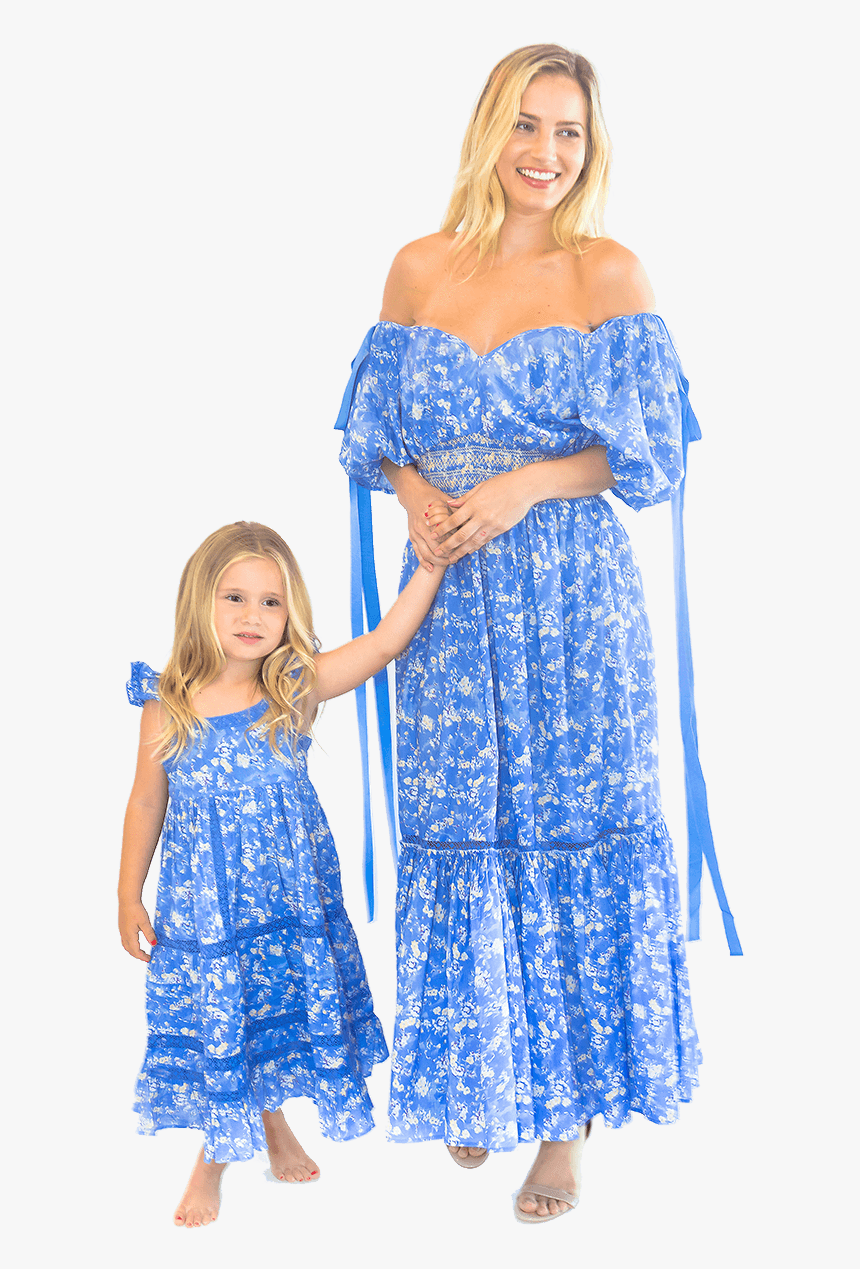 Mommy & Me Girls Scarlett Dress - Nightgown, HD Png Download, Free Download