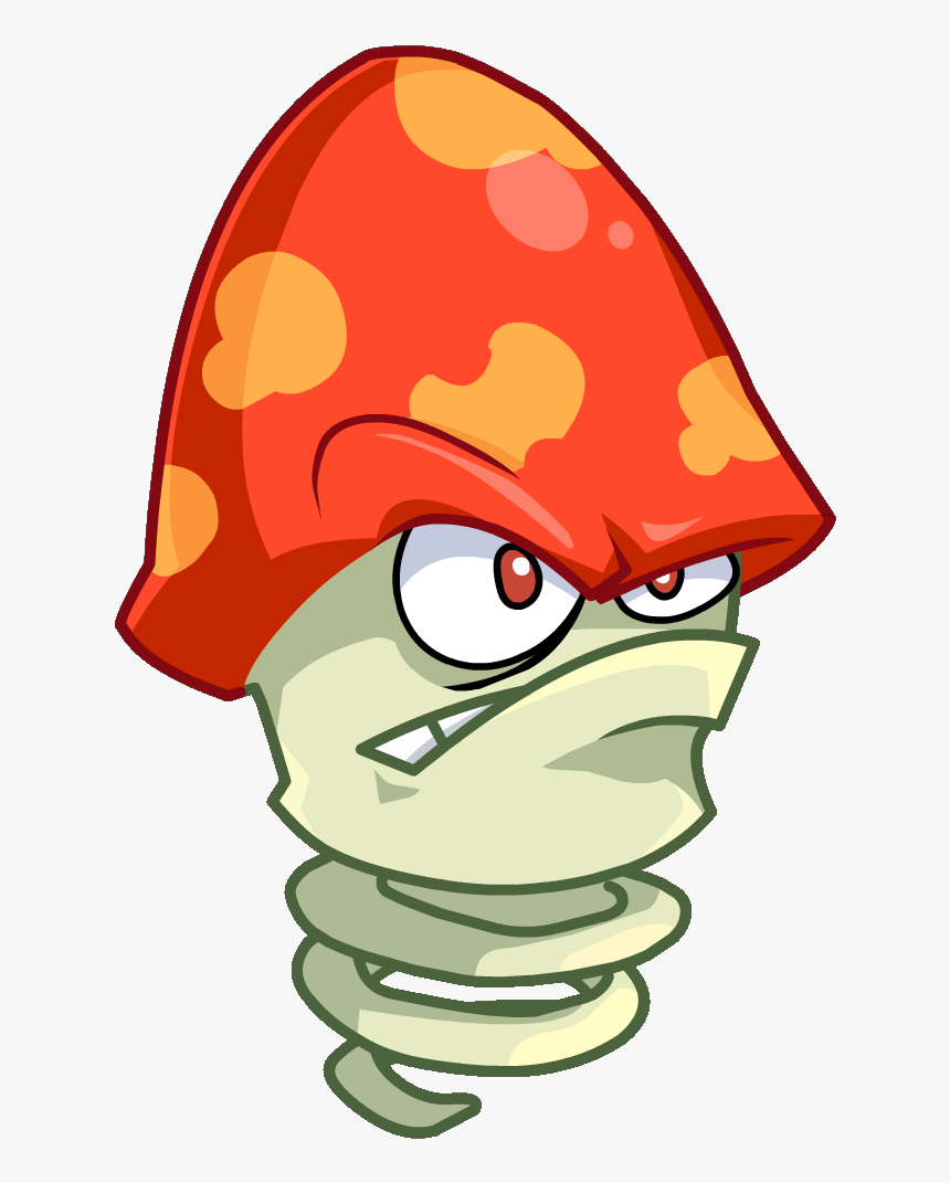 Zombies Wiki - Plants Vs Zombies 2 Red Shroom, HD Png Download, Free Download