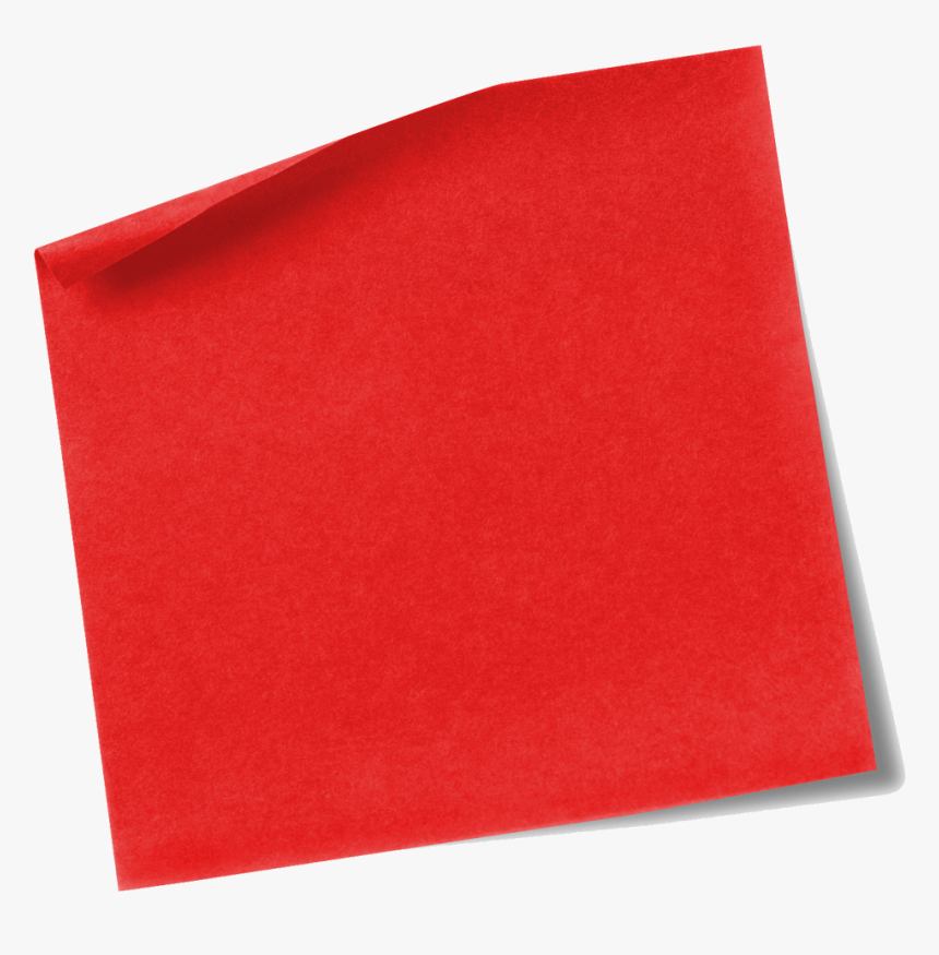 Transparent Post It Notes Png - Red Post It Notes Png, Png Download, Free Download