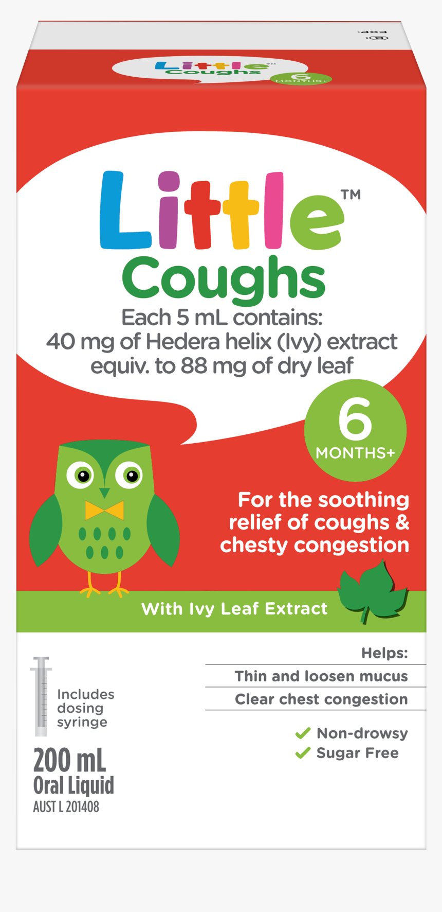 6 Months Plus Cough Medicine, HD Png Download, Free Download