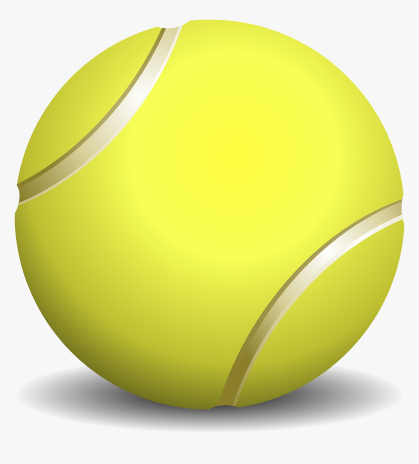 Tennis Ball Png Pic - Clip Art Tennis Ball, Transparent Png, Free Download