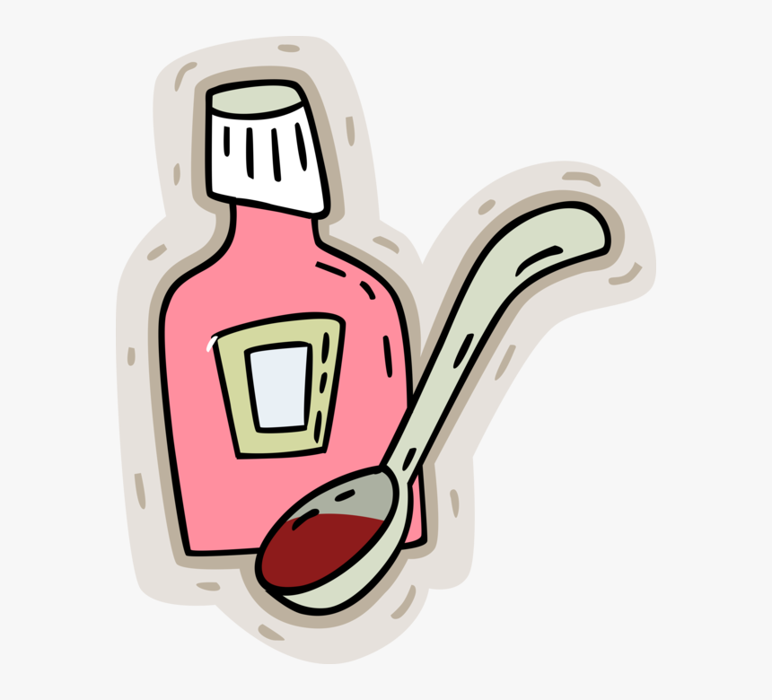 Medicine Transparent Cold - Cough Syrup Clipart, HD Png Download, Free Download