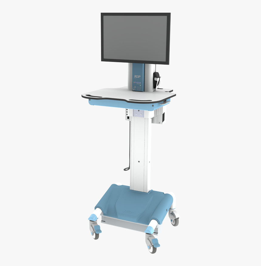 Sensa-life Computer On Wheels - Pc Cart On Wheels, HD Png Download, Free Download