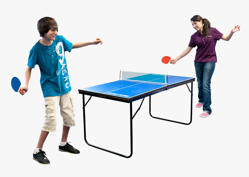 Ping Pong,table Tennis Sport,sports,ball Game,sports - People Playing Table Tennis, HD Png Download, Free Download