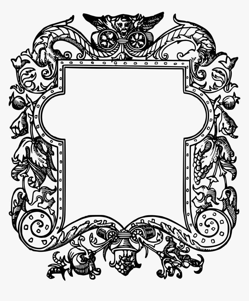 Clip Art Collection Of Free Family - Square Mirror Frame Clipart, HD Png Download, Free Download