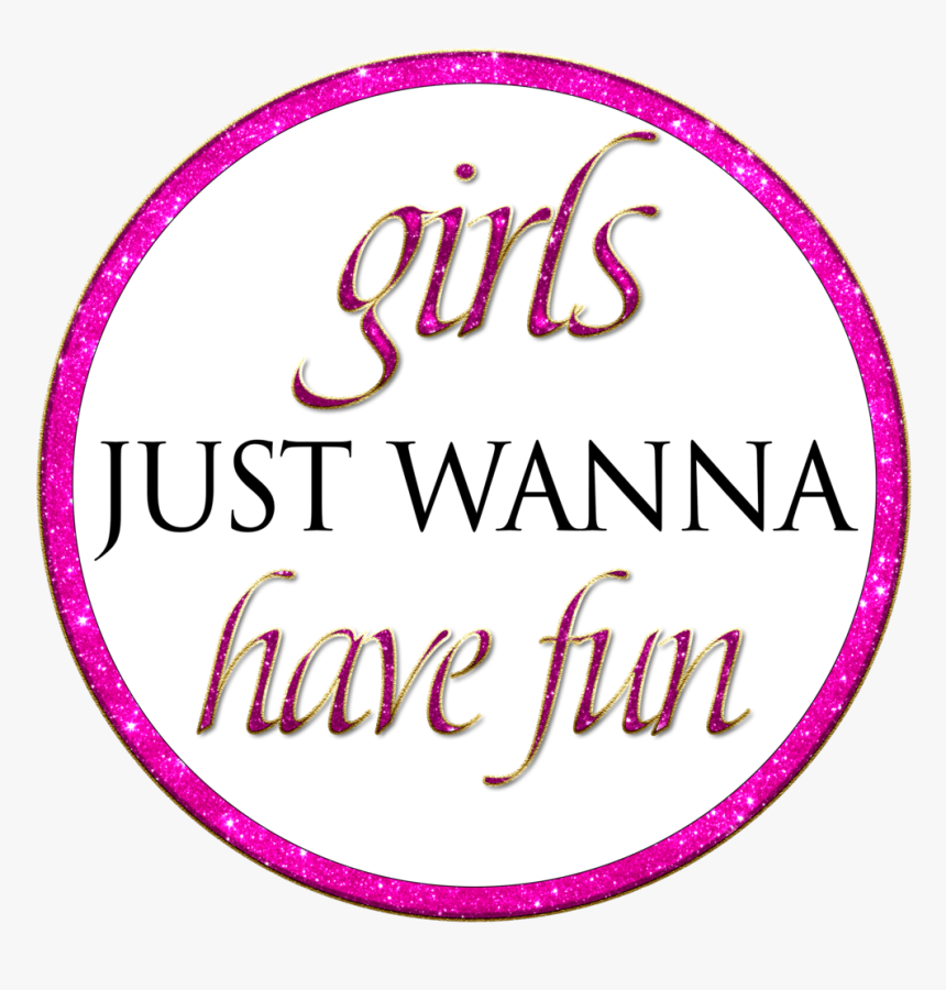 Bachelorette Party-girls Just Wanna Have Fun/bride - Girls Just Wanna Have Fun Props, HD Png Download, Free Download