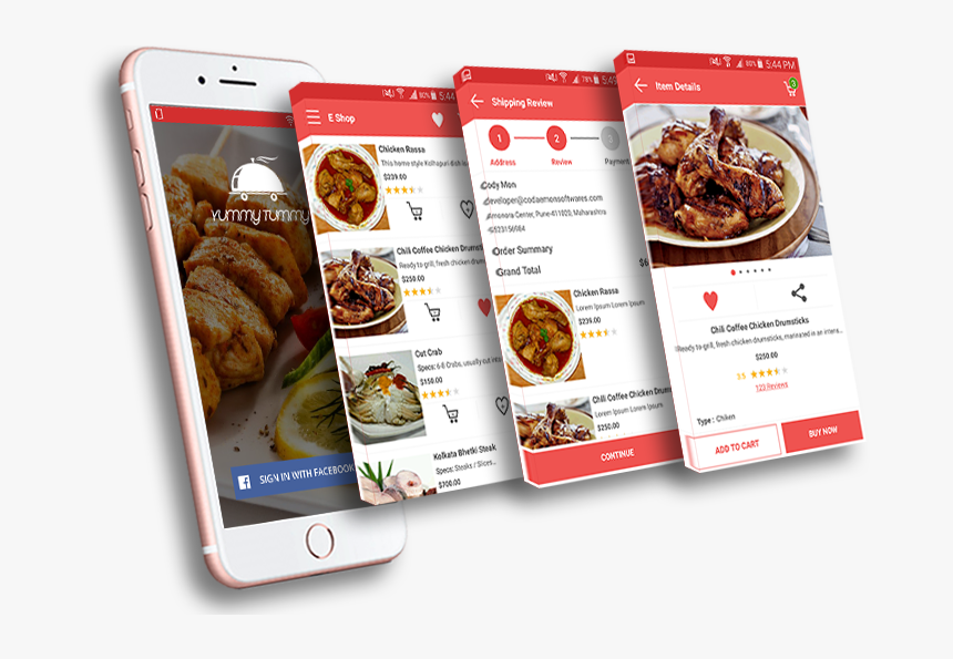 Food Delivery Application, HD Png Download, Free Download